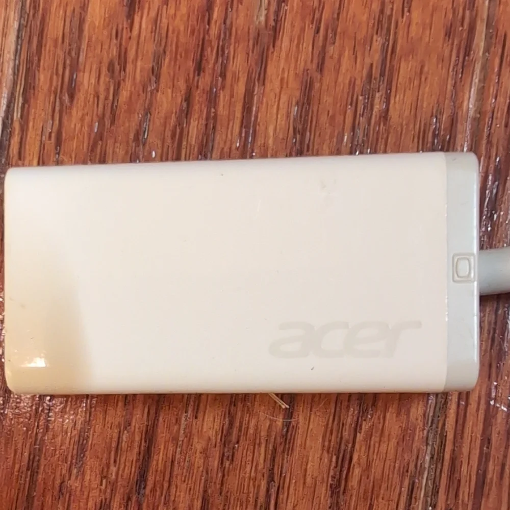 Acer Micro USB To Serial Adapter White